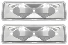 Side Cover, 1964-77 Chevelle/El Camino, Inline 6-Cylinder, Chrome, Pair