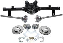Axle Assembly, Moser, 1968-72 A-Body, Blt-In, 4.11, 33-Spline, Moser Brakes