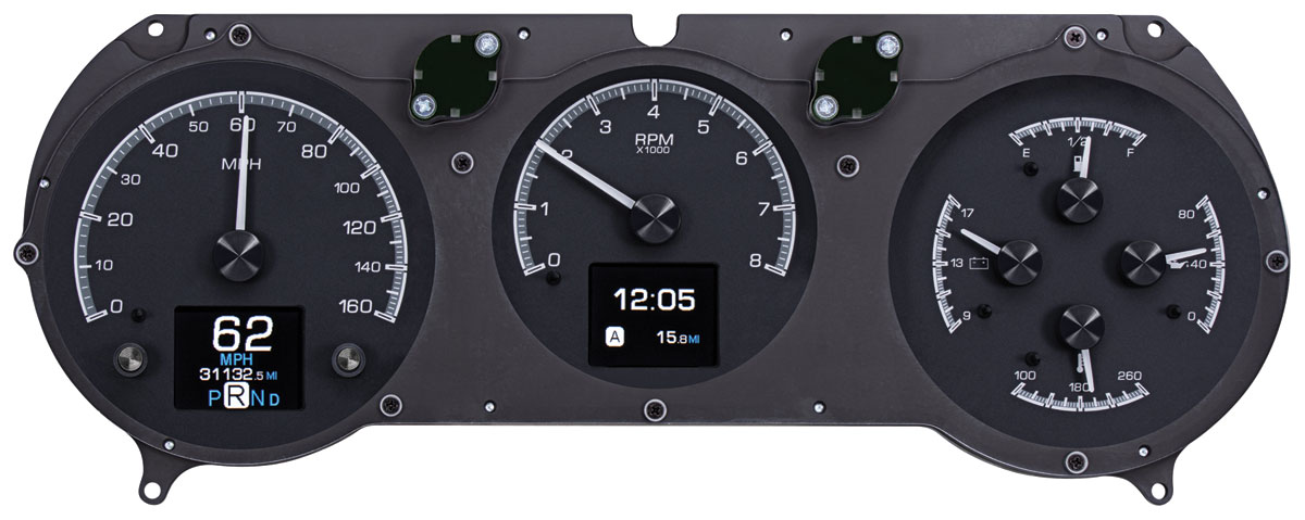 Dash Cluster, HDX, Dakota Digital, 1964-65 Chevelle/El