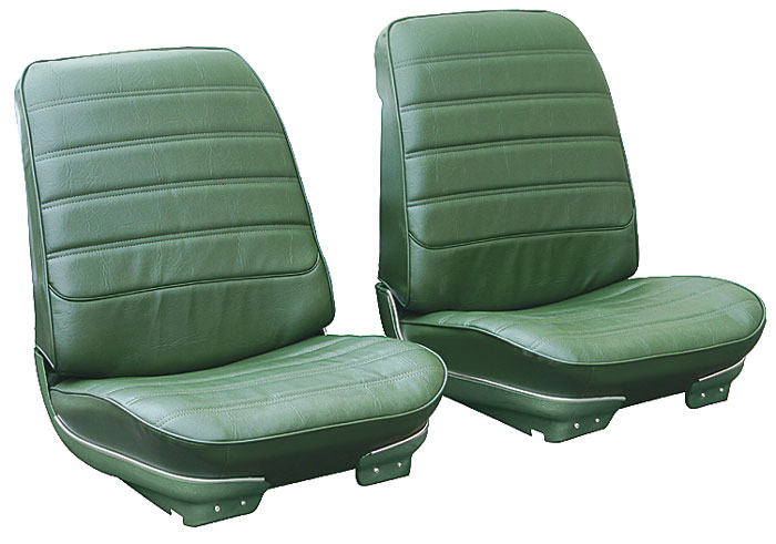 PUI New 1972 Cutlass S " S " Front Seat Upholstery Covers