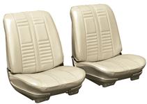 Seat Upholstery, 1966 Cutlass/442, Convertible Rear DI