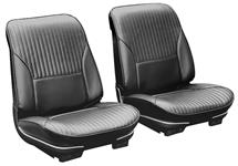 Seat Upholstery, 1968 Cutlass, Holiday/Sports Coupe Rear DI