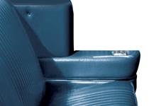 Armrest Panel Covers, 1965-67 A-Body, Convertible 4pc Rear DI