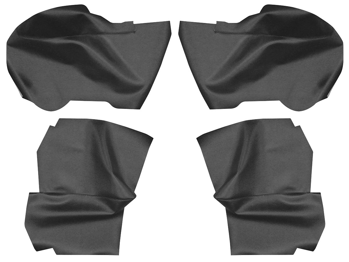 Armrest Panel Covers, 196567 ABody, Convertible 4pc Rear PUI