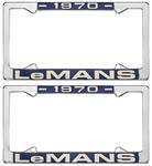 License Plate Frame, 1970 LeMans