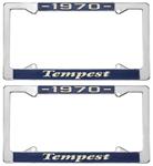 License Plate Frame, 1970 Tempest