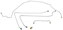 Brake Lines, Front, 1968-72 Chev/EC/GTO/Cut, Disc Conversion