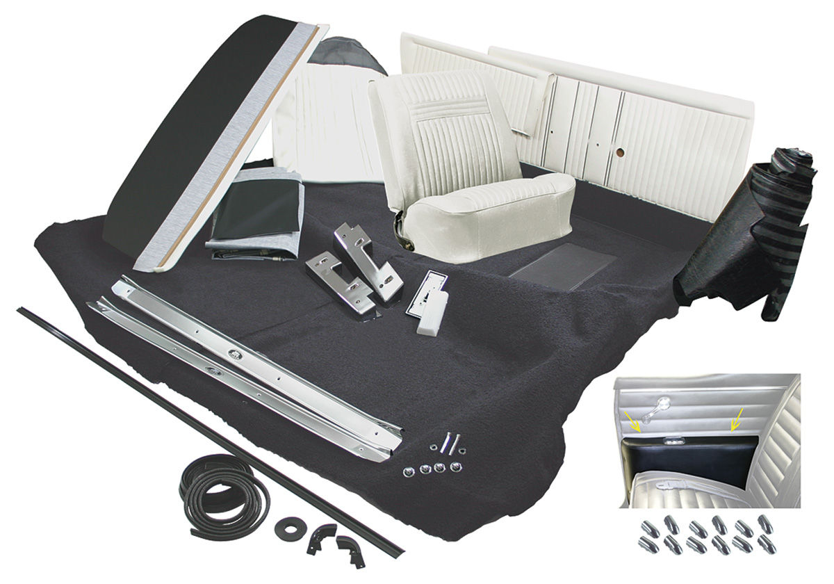 Photo of Interior Kit, 1969 Cutlass Stage II, Buckets, Sports Coupe/Sedan PUI
