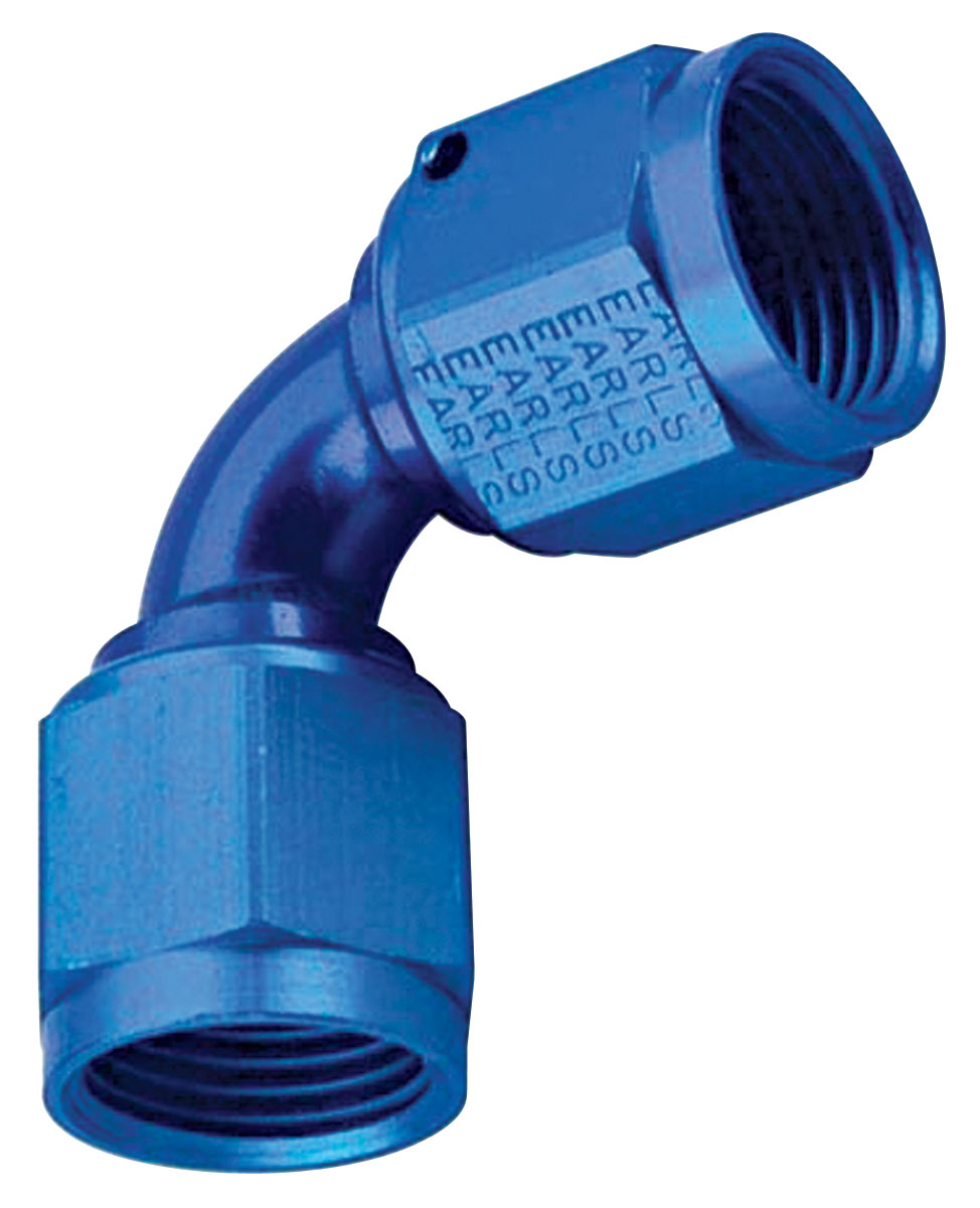 Earl's Performance Plumbing Adapter, Swivel Connector, Earls, 8AN