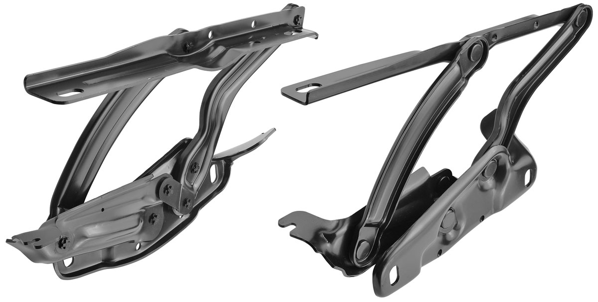 RESTOPARTS Hood Hinge, 196872 GTO/196970 Bonneville/Catalina, Pair