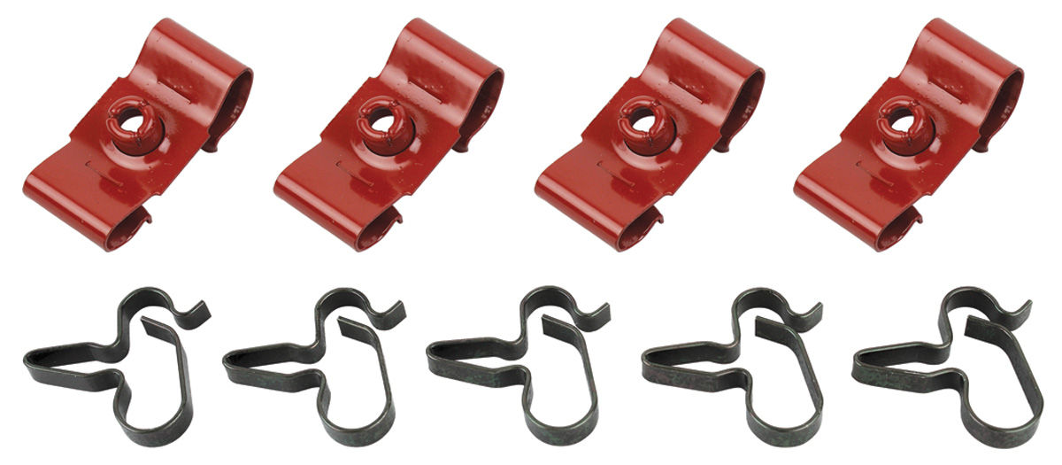 Clips, Brake Line, 1970 Pontiac/Skylark, 19pcs
