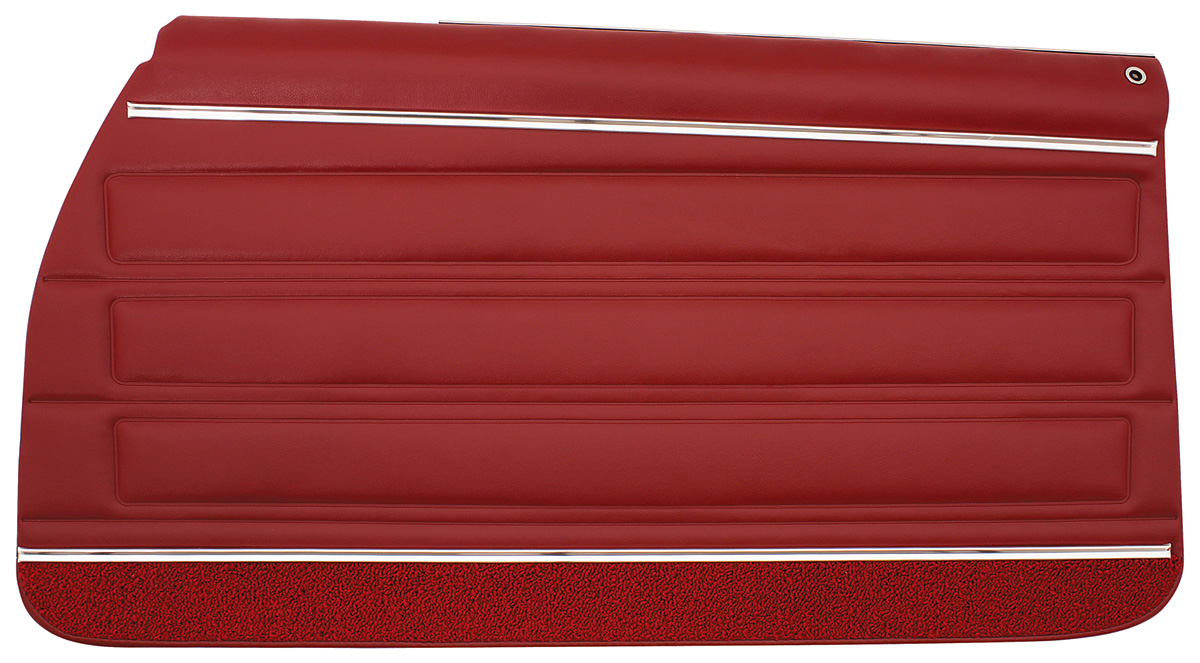 Door Panels, 1968 GTO/LeMans, Coupe/Convertible Front, Assembled