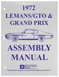 Factory Assembly Manual, 1972 GTO/LeMans/Tempest