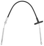 Cable, Throttle, 1964-67 GTO/Tempest/LeMans, Tri-Pwr & 4-BBL, Replacement Style