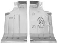 Trunk Floor Pan, 1964-67 BOP, Side Section, Pair