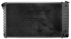 Radiator, Std Core, 1961-64 GP/B/C, V8 389, 17-3/8" x 24-3/4", PS. Fill