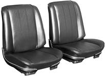 Seat Upholstery, 1967 GTO/Lemans, Front Buckets PUI