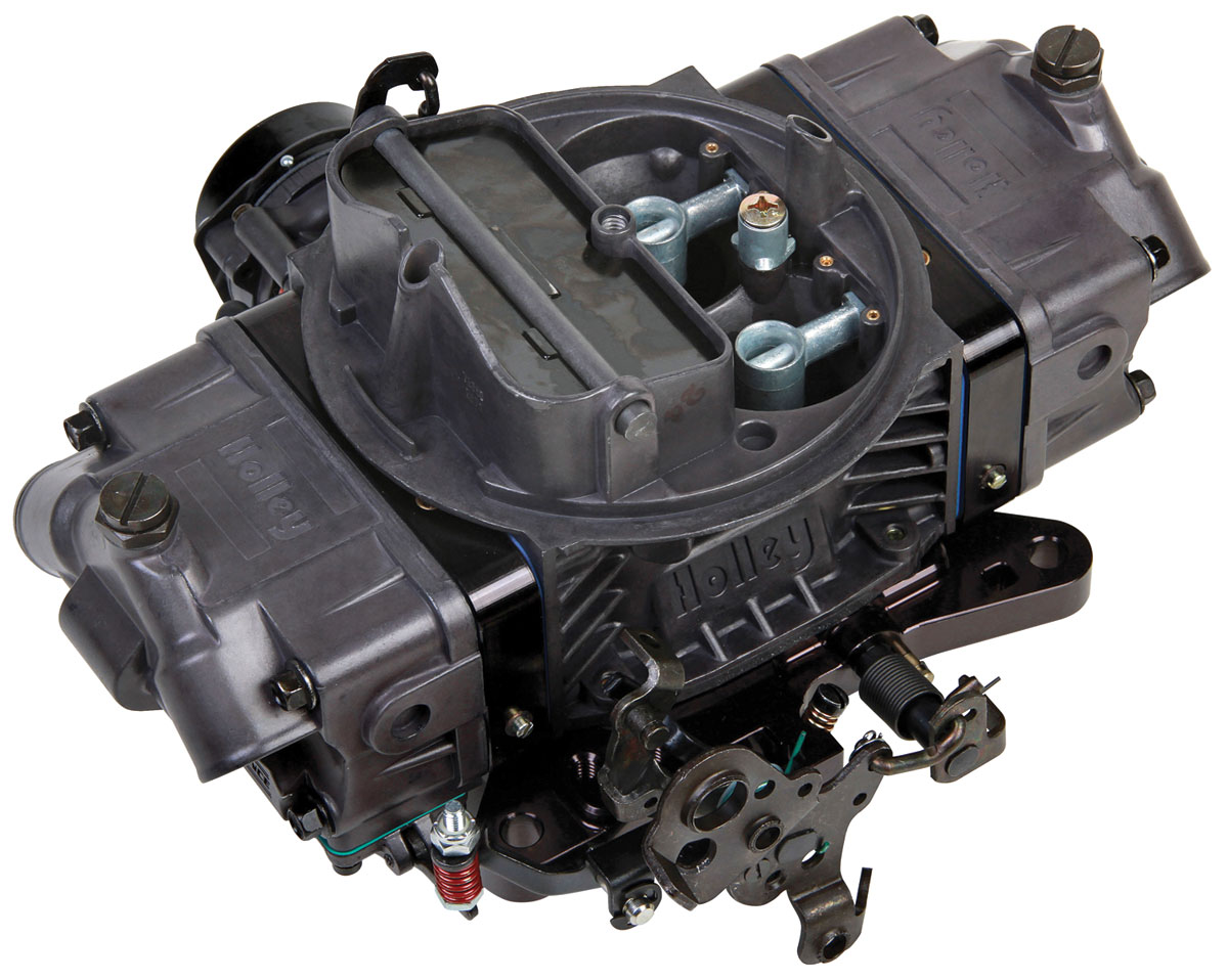 Carburetor, Holley, 650 CFM Ultra Double Pumper, Hard Core Gray Finish