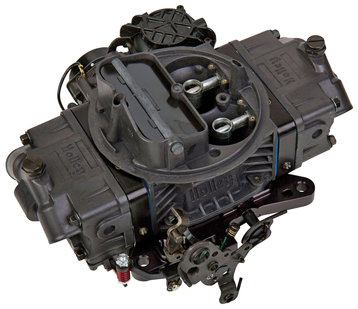 Carburetor, Holley, 670 CFM Ultra Street Avenger, Black Billet Aluminum