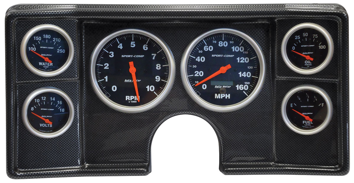 Gauge Conversion, Classic Dash, 8288 GBody, Sport Comp, Electric