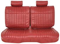 Seat Upholstery, 1978-82 El Camino, Ft Split Bench, No Arm, 10 Vert/1Horiz Pleat