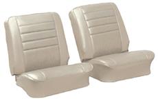 Seat Upholstery, 1965 Chevelle/El Camino, Front Buckets, Leatherette