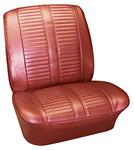 Seat Upholstery, 1965 Catalina 2+2, Convertible Rear