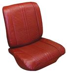 Seat Upholstery, 1963 Grand Prix/Parisienne, Coupe Rear w/ Armrest