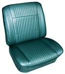 Seat Upholstery, 1965 Grand Prix, Coupe Rear w/ Armrest