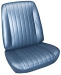 Seat Upholstery, 1967 Grand Prix, Coupe Rear w/ Armrest