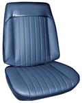 Seat Upholstery, 1969 Grand Prix, Coupe Rear