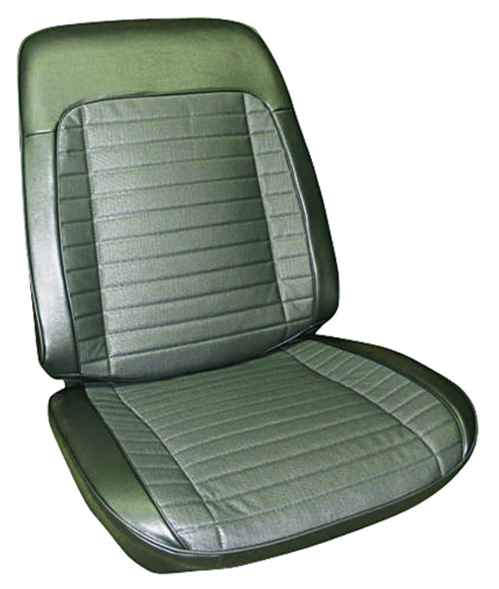 PUI Seat Upholstery Kit, 1970 Grand Prix, Front Buckets/Coupe Rear