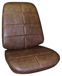 Seat Upholstery, 1972 Grand Prix, Coupe Rear