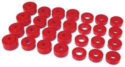 Bushings, Body, 1968-72 Chevelle/Cutlass, Coupe, Polyurethane
