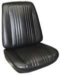 Seat Upholstery, 1967 Parisienne 2+2, Convertible Rear