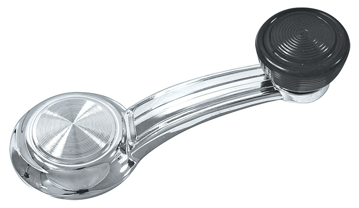 Scitoo Pair Of Chrome Window Crank Handles - For Chevrolet, GMC, Cadillac, Pontiac, Oldsmobile