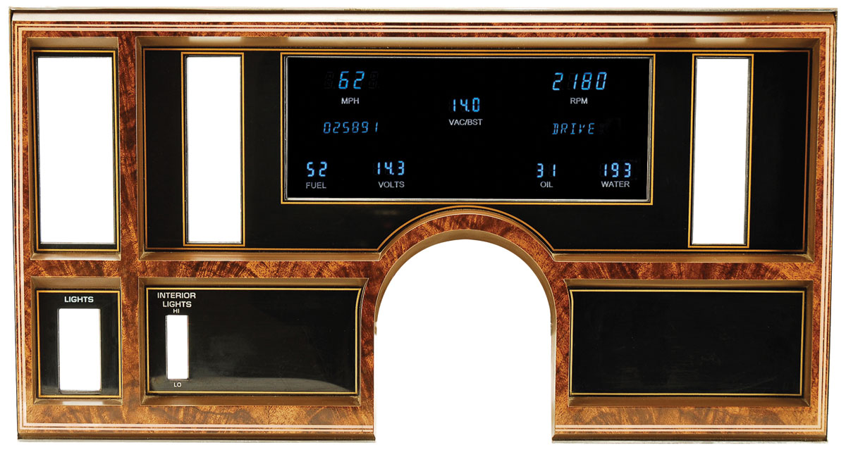 Dash Cluster, VFD, Dakota Digital, 198487 Regal/GN/TType, w/ Boost