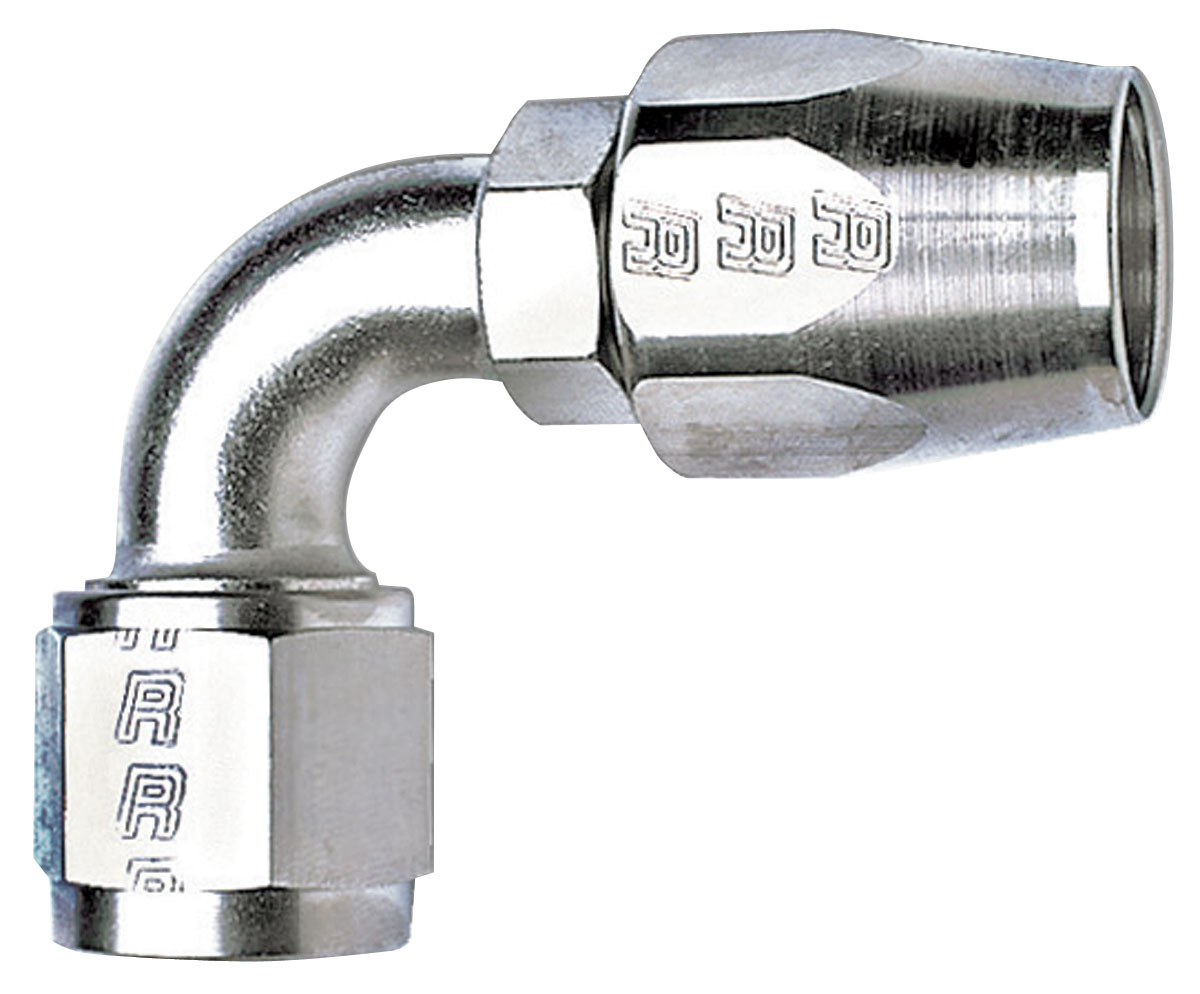 Hose End, Full Flow, Russell, 6AN, 90 Bend