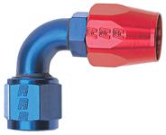 Hose End, Full Flow, Russell, -8AN, 90 Bend