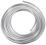 Fuel Line, Aluminum, Russell, 3/8", Natural, 25 Ft.