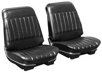 Seat Upholstery, 1971-72 Skylark, Standard/GS Hardtop Rear LEG