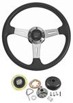 Steering Wheel Kit, Grant Elite GT, 1969-72 Sky/1969-76 Riv, w/o Tilt, Black
