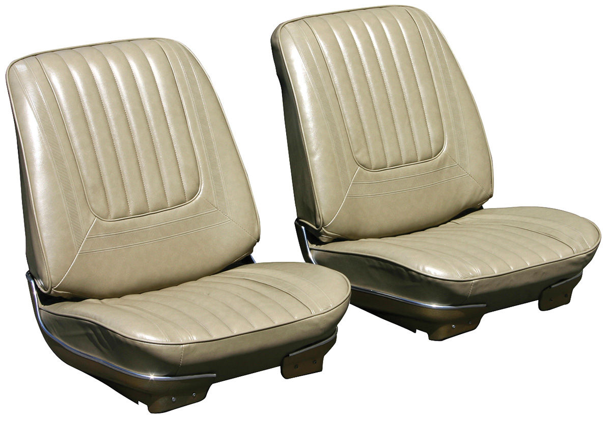 Bucket Seats, 1970 Skylark, Custom/GS, PreAssembled, PUI