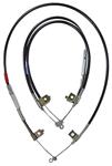 Heater Control Cables, Old Air, 1966-67 Skylark, w/o Factory Air, 3-Piece
