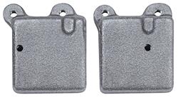 Pads, Frame Mount, 1964-67 Skylark 400-430-455, Cast Iron