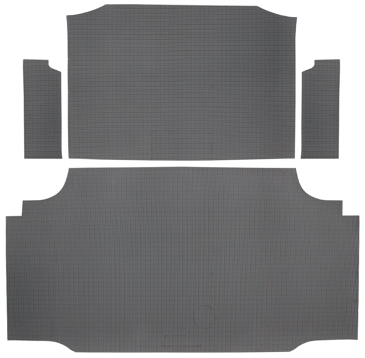 Trunk Mat, Vinyl, 196566 Catalina Coupe, Gator