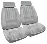 Seat Upholstery, 1987 Buick Regal Turbo-T, Rear