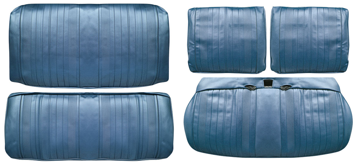 Seat Upholstery Kit, 1970 Chevelle, Front Split Bench/Convertible Rear