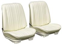 Seat Upholstery Kit, 1969 Chevelle, Front Buckets/Coupe Rear DI