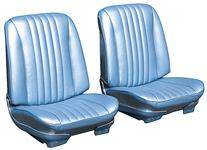 Seat Upholstery, 1968 Chevelle/El Camino, Front Buckets DI